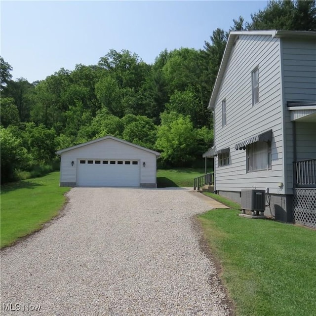 399 N Main St, Amsterdam, OH 43903 - view of detached garage