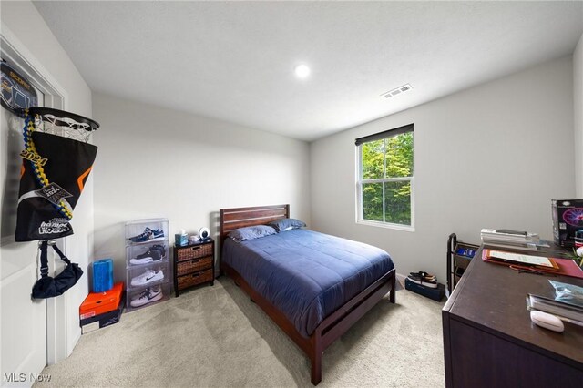 2457 Bishop Oval, Barberton, OH 44203 - bedroom with light colored carpet and recessed lighting