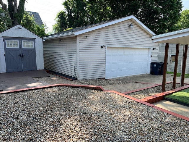 1749 Highview Ave, Akron, OH 44301 - view of detached garage