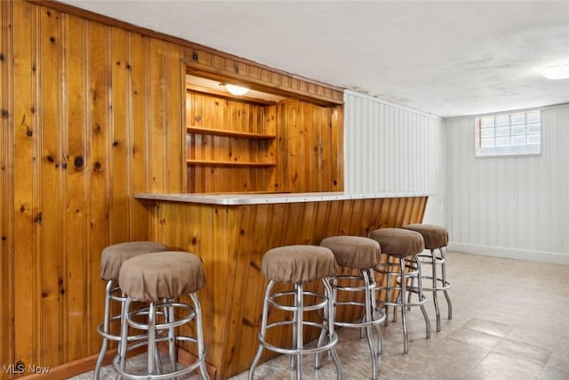 16200 Elsienna Ave, Cleveland, OH 44135 - bar featuring wooden walls and light flooring