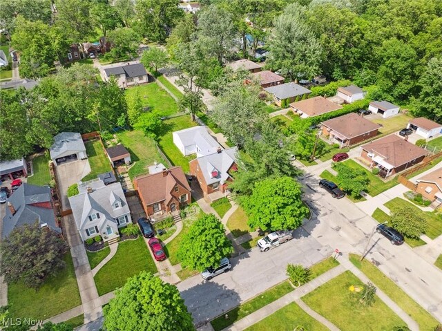 16200 Elsienna Ave, Cleveland, OH 44135 - aerial view of property's location with nearby suburban area