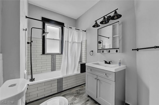 3620 E 63rd St, Cleveland, OH 44105 - full bathroom featuring tiled shower / bath combo and vanity