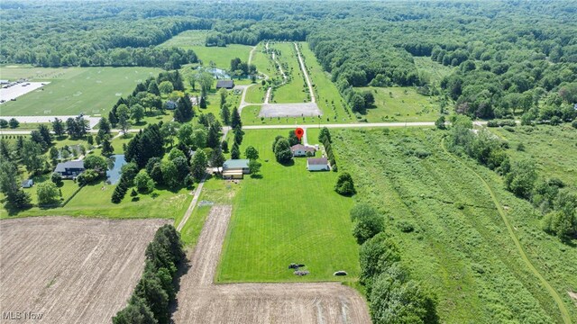 350 Townline Rd, Aurora, OH 44202 - overview of rural landscape featuring abundant farmland