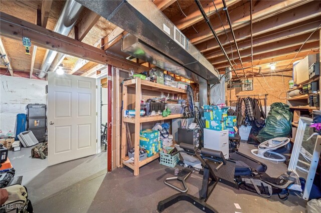350 Townline Rd, Aurora, OH 44202 - view of unfinished below grade area