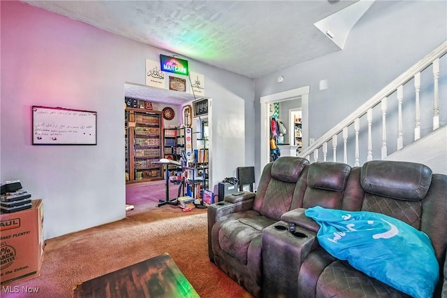 3676 E 69th St, Cleveland, OH 44105 - living area featuring carpet floors