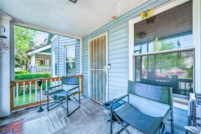 3676 E 69th St, Cleveland, OH 44105 - view of sunroom