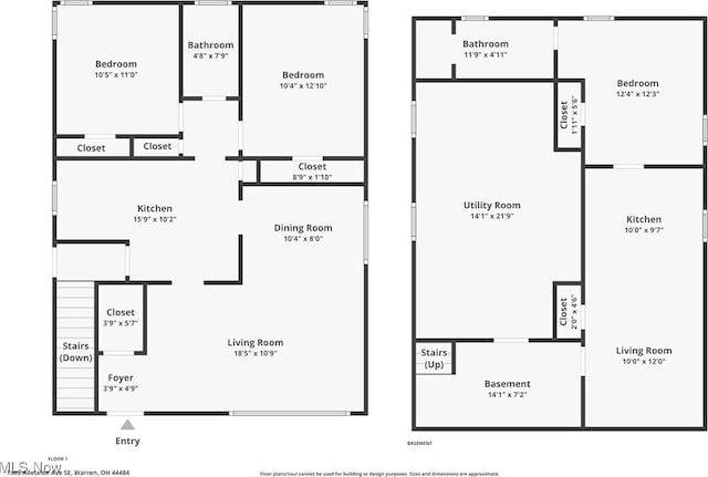1369 Adelaide Ave SE, Warren, OH 44484 - view of room layout