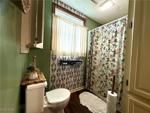 14003 N Highview Dr, Dalton, OH 44618 - full bath featuring wood finished floors and a textured ceiling