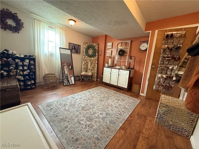 14003 N Highview Dr, Dalton, OH 44618 - office space with wood finished floors and a textured ceiling