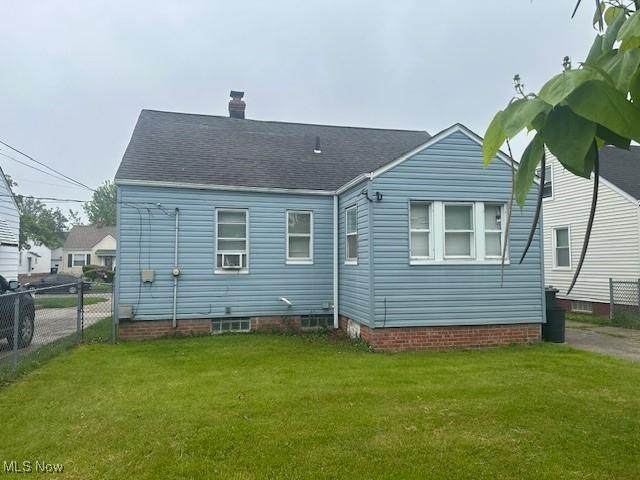 20371 Morris Ave, Euclid, OH 44123 - back of property with a chimney