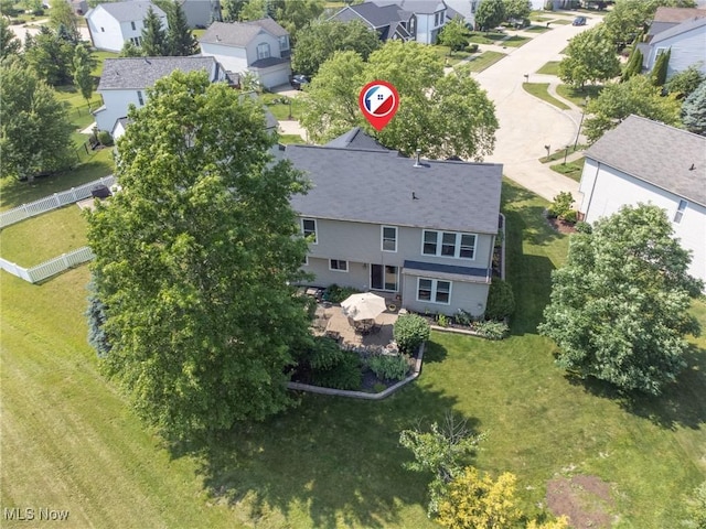 881 Brightwood Ct, Brunswick, OH 44212 - aerial perspective of suburban area