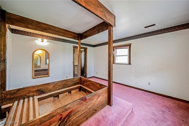 5769 Hurlburt Rd, Rome, OH 44085 - basement with carpet floors and crown molding