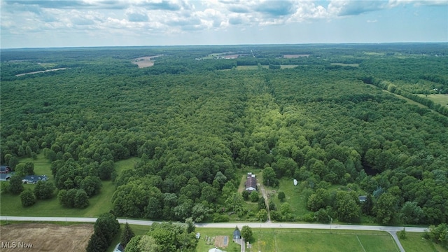5769 Hurlburt Rd, Rome, OH 44085 - aerial view of a heavily wooded area