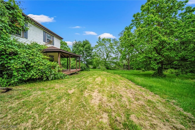 5769 Hurlburt Rd, Rome, OH 44085 - view of green lawn