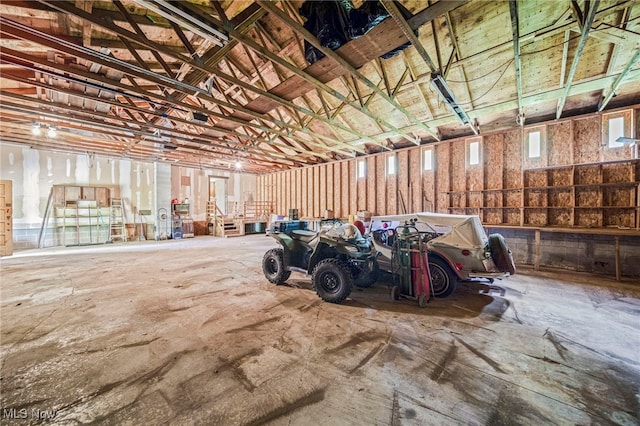 5769 Hurlburt Rd, Rome, OH 44085 - view of garage