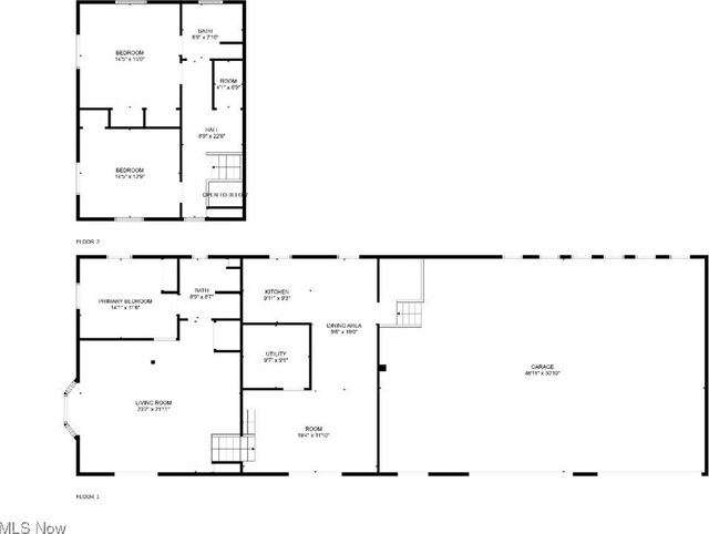 5769 Hurlburt Rd, Rome, OH 44085 - view of home floor plan