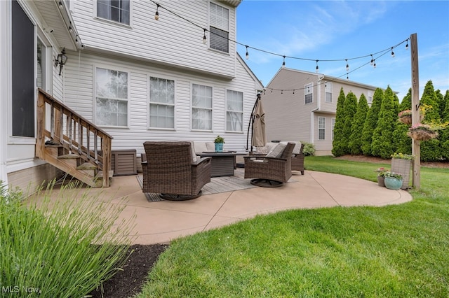 4532 Ridgestone Way, Medina, OH 44256 - view of patio with an outdoor hangout area