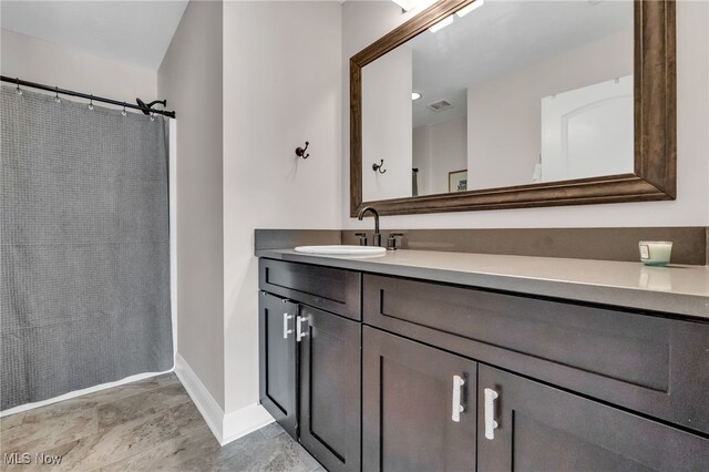 4532 Ridgestone Way, Medina, OH 44256 - full bath featuring vanity and a shower with shower curtain