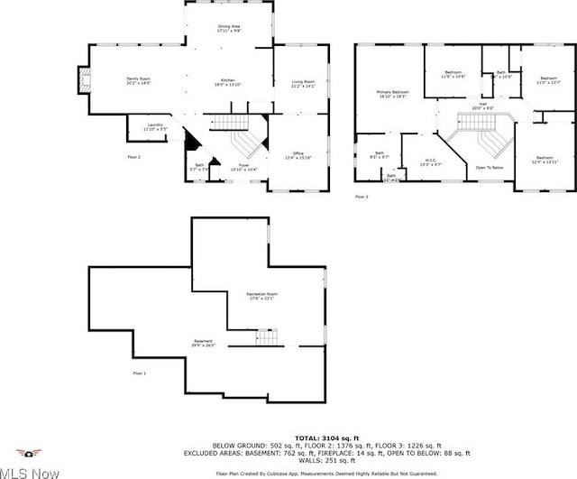 4532 Ridgestone Way, Medina, OH 44256 - view of property floor plan