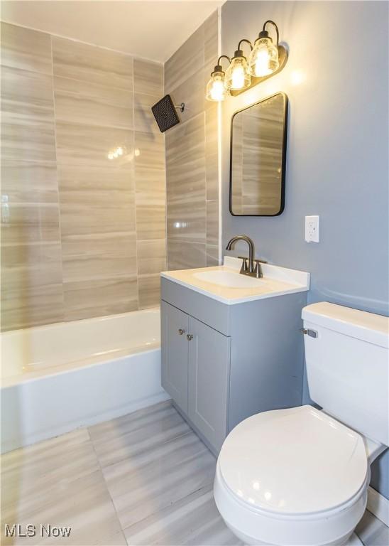 12604 Saint John Ave, Cleveland, OH 44111 - full bath with vanity and bathtub / shower combination