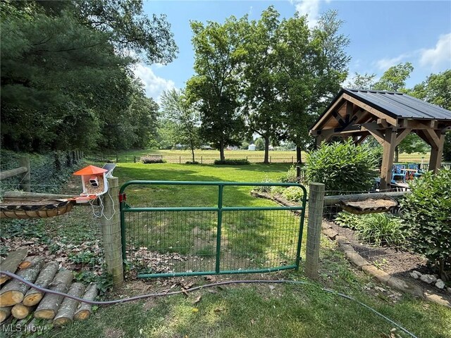 22399 Township Rd Unit 1203, West Lafayette, OH 43845 - gate with a gazebo