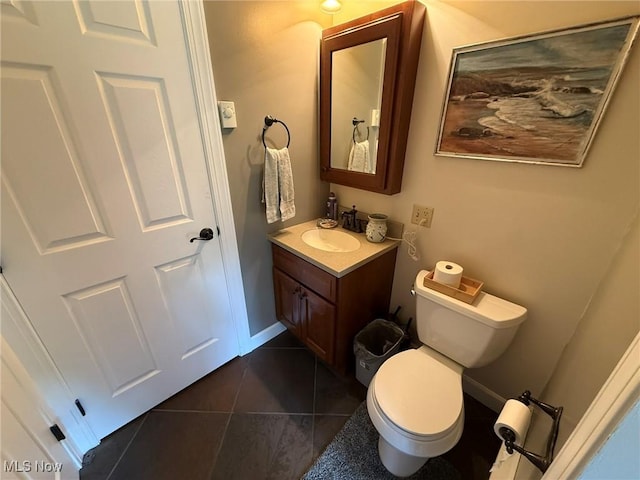 22399 Township Rd Unit 1203, West Lafayette, OH 43845 - bathroom featuring vanity and tile patterned floors