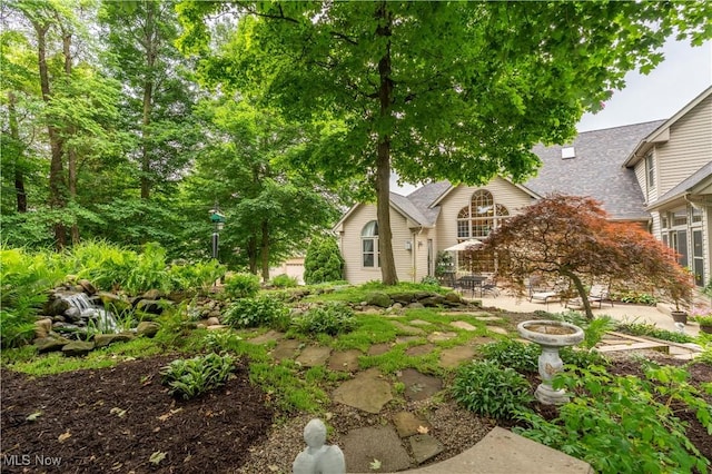 1588 Eagle Watch St NE, Canton, OH 44721 - view of yard featuring a patio
