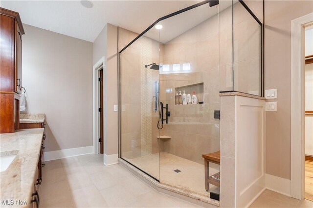 1588 Eagle Watch St NE, Canton, OH 44721 - full bath featuring a shower stall and vanity