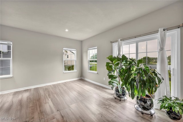 1633 Duncan Way, Streetsboro, OH 44241 - unfurnished room featuring wood finished floors and baseboards