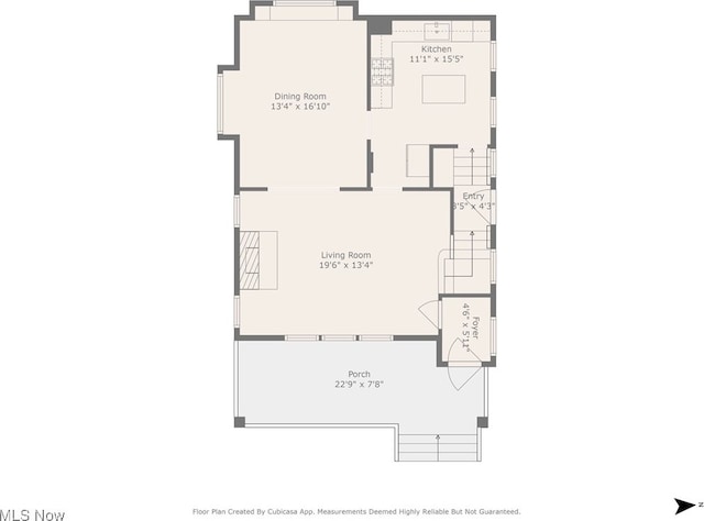 1646 Wyandotte Ave, Lakewood, OH 44107 - view of home floor plan