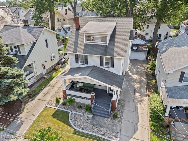 1646 Wyandotte Ave, Lakewood, OH 44107 - aerial view of residential area
