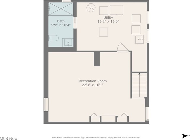 1646 Wyandotte Ave, Lakewood, OH 44107 - view of property floor plan