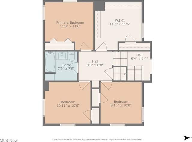 1646 Wyandotte Ave, Lakewood, OH 44107 - view of floor plan / room layout