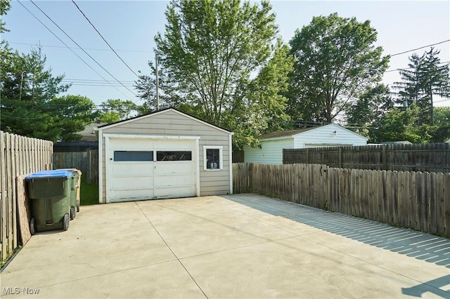 236 Johnson Ave, Cuyahoga Falls, OH 44221 - detached garage featuring driveway
