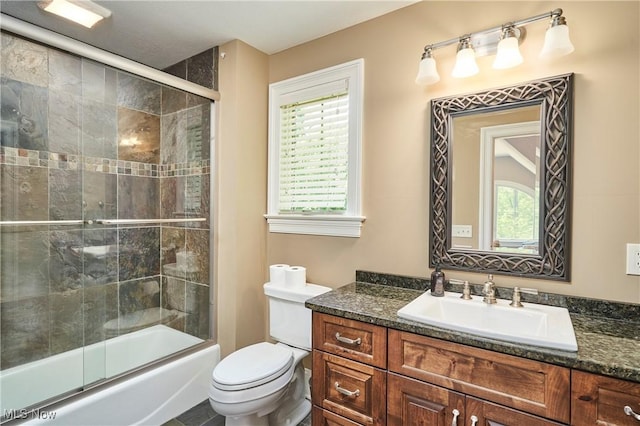 3116 Aviemore Way, Richfield, OH 44286 - bathroom featuring vanity, healthy amount of natural light, and enclosed tub / shower combo