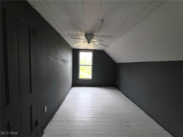 10 Browns Ridge Rd, Rockport, WV 26169 - bonus room featuring ceiling fan, light wood finished floors, lofted ceiling, and wood ceiling