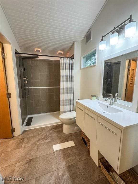 1121 Old Rosemar Rd, Parkersburg, WV 26104 - bathroom with tiled shower and vanity