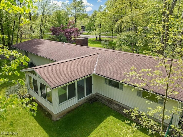 7780 Clarion Dr, Chagrin Falls, OH 44022 - view from above of property