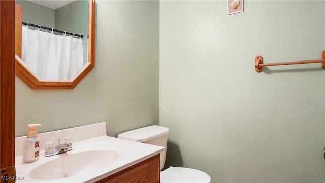 9910 Matchett Rd, Norwich, OH 43767 - full bathroom featuring vanity and a shower with shower curtain