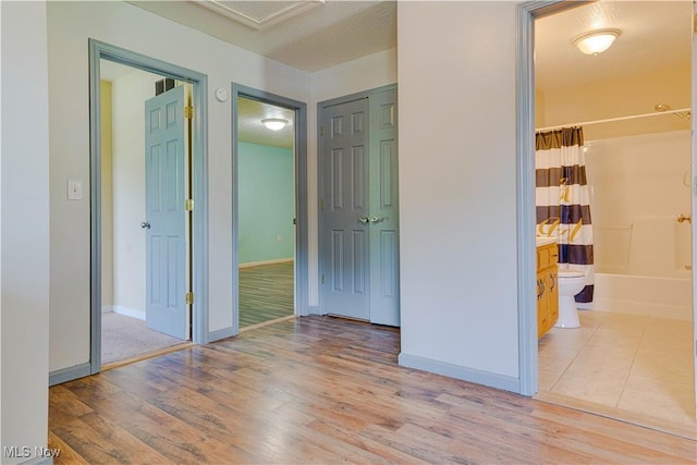 1104 4th St, Belpre, OH 45714 - unfurnished bedroom featuring wood finished floors and ensuite bathroom