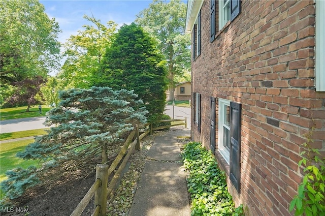 240 S Park Dr, Aurora, OH 44202 - view of side of home featuring brick siding