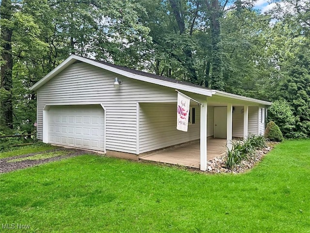 1027 Twp Rd Unit 1806, Ashland, OH 44805 - view of detached garage