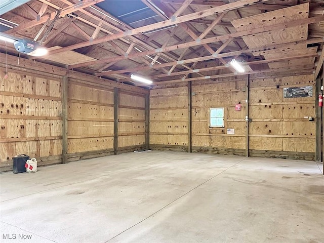 1027 Twp Rd Unit 1806, Ashland, OH 44805 - garage featuring a garage door opener