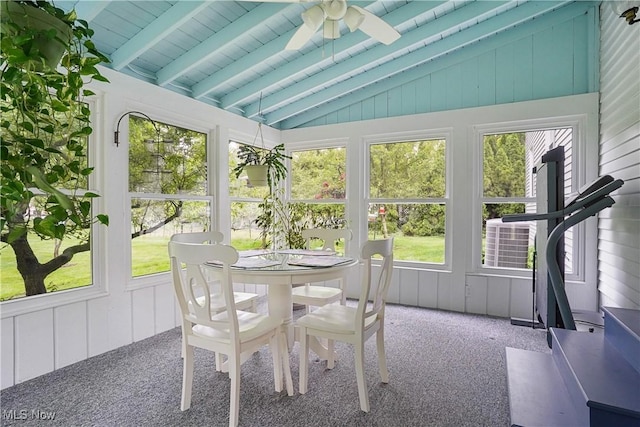 4190 Springdale Rd, Stow, OH 44224 - sunroom with carpet floors and healthy amount of natural light