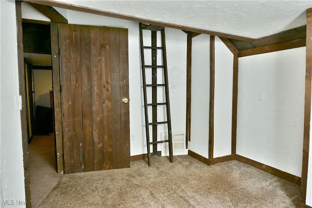 252 E Main St, Newton Falls, OH 44444 - below grade area featuring carpet and baseboards