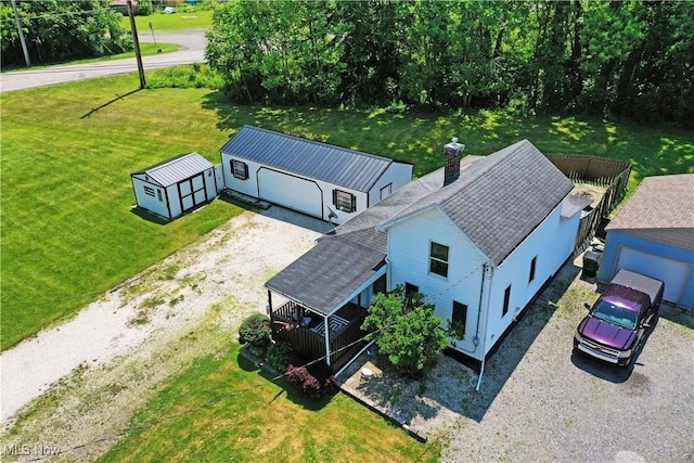 252 E Main St, Newton Falls, OH 44444 - aerial view of property and surrounding area