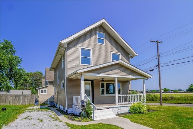 1384 Stark Ave SW, Canton, OH 44706 - traditional style home with a porch