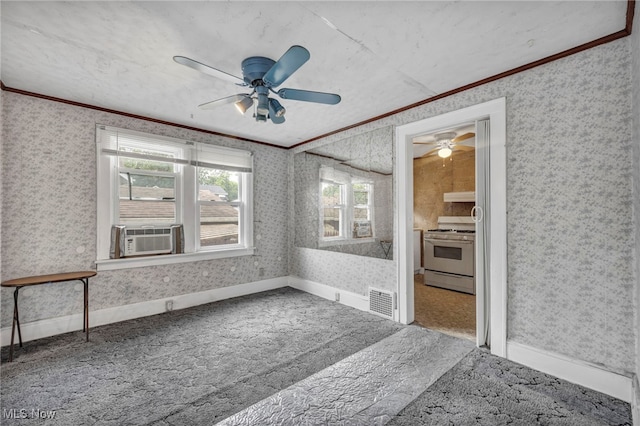 654 Van Everett Ave, Akron, OH 44306 - unfurnished sunroom with cooling unit and healthy amount of natural light