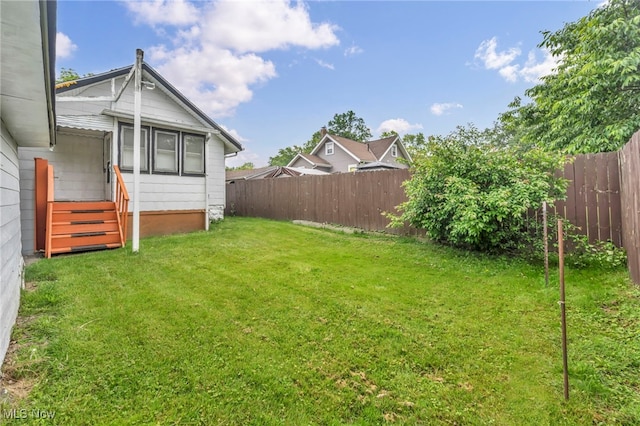 654 Van Everett Ave, Akron, OH 44306 - view of fenced backyard