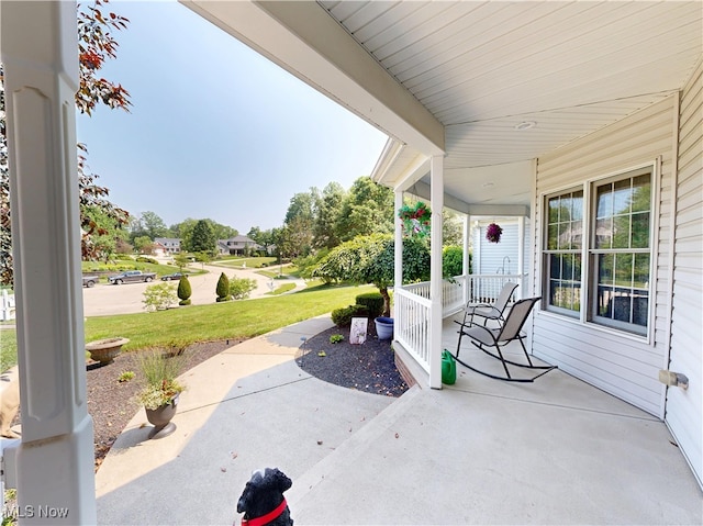 35005 Lisle Ct, Willoughby, OH 44094 - porch featuring a lawn
